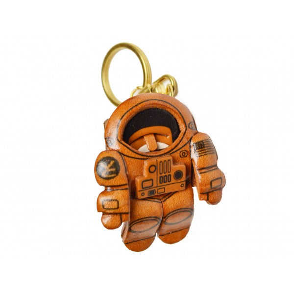 Genuine 3D Leather Astronaut Leather Keychain(L) is made by skillful craftsmen