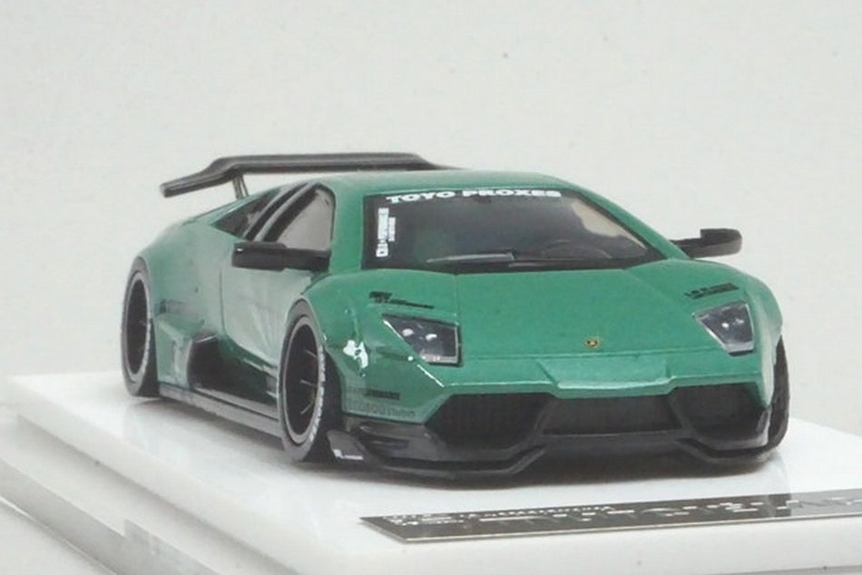 LB PERFORMANCE 1/64 LIBERTY WALK ModelCar ToyVehicles Murcielago Green LB670-030