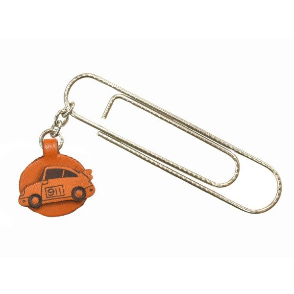 Sports car Leather Charm/Paper Clip