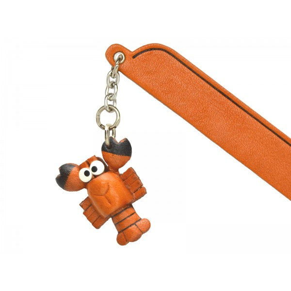 Lobster Leather Charm Bookmarker