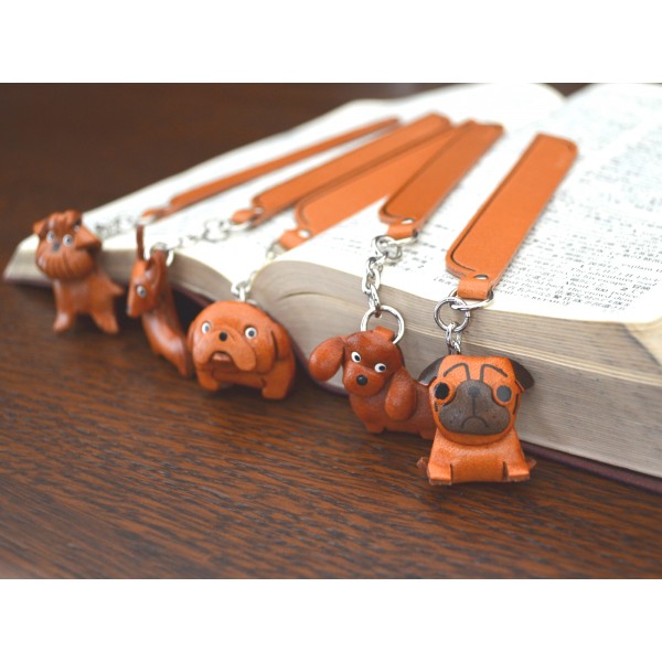 Turtle Leather Charm Bookmarker
