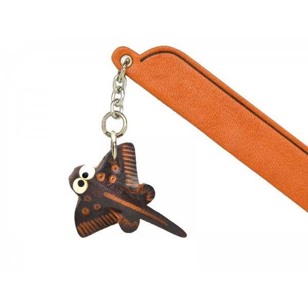 Ray Leather Charm Bookmarker