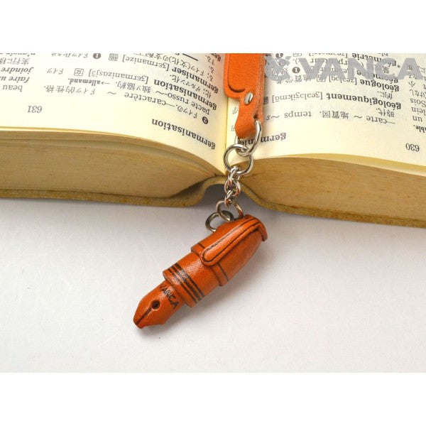 Fountain pen Leather Charm Bookmarker