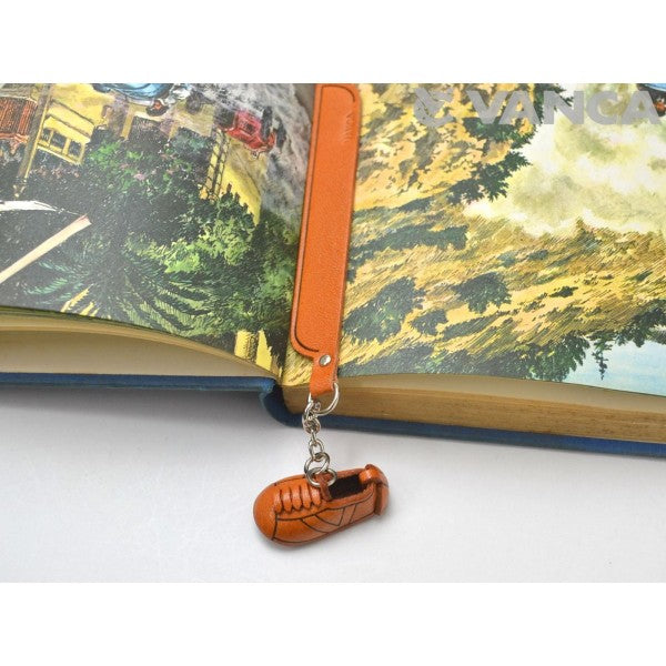 Sneaker Leather Charm Bookmarker