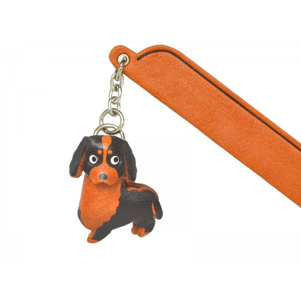 Bernese mountain dog Leather dog Charm Bookmarker