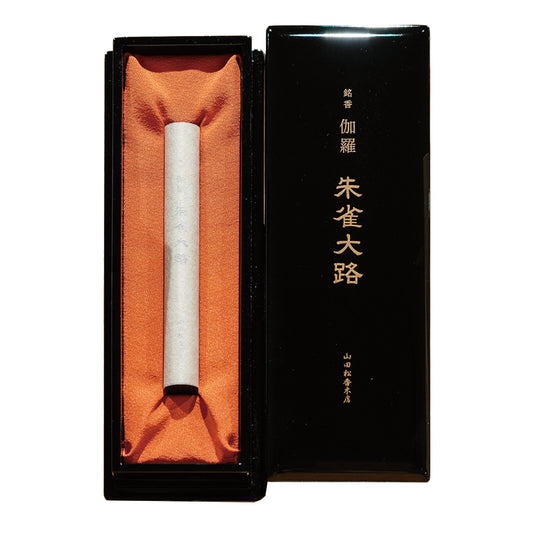 Yamadamatsu Incense-wood Co.,Incense stick Suzaku Oji 19g in wood box JAPAN