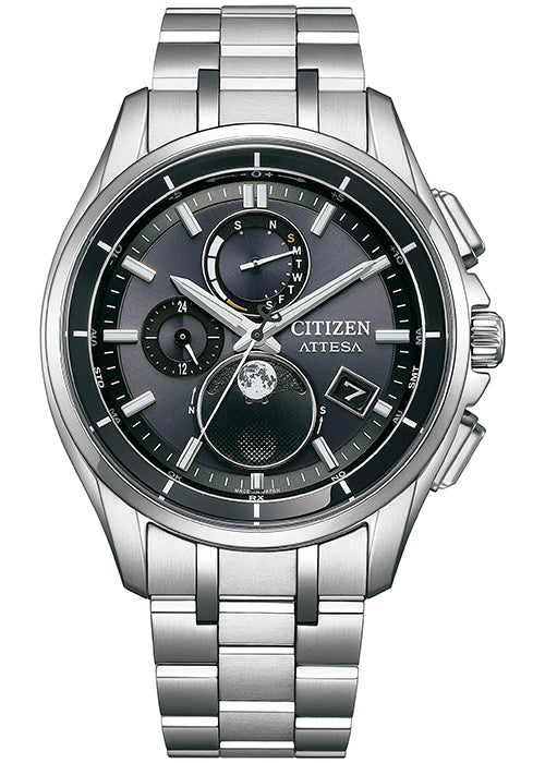 CITIZEN BY1001-66E Unused ATTESA Eco Drive Sapphire glass Black Men Wrist watch