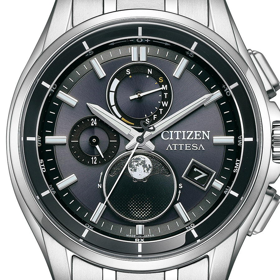 CITIZEN BY1001-66E Unused ATTESA Eco Drive Sapphire glass Black Men Wrist watch