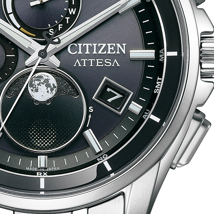 CITIZEN BY1001-66E Unused ATTESA Eco Drive Sapphire glass Black Men Wrist watch