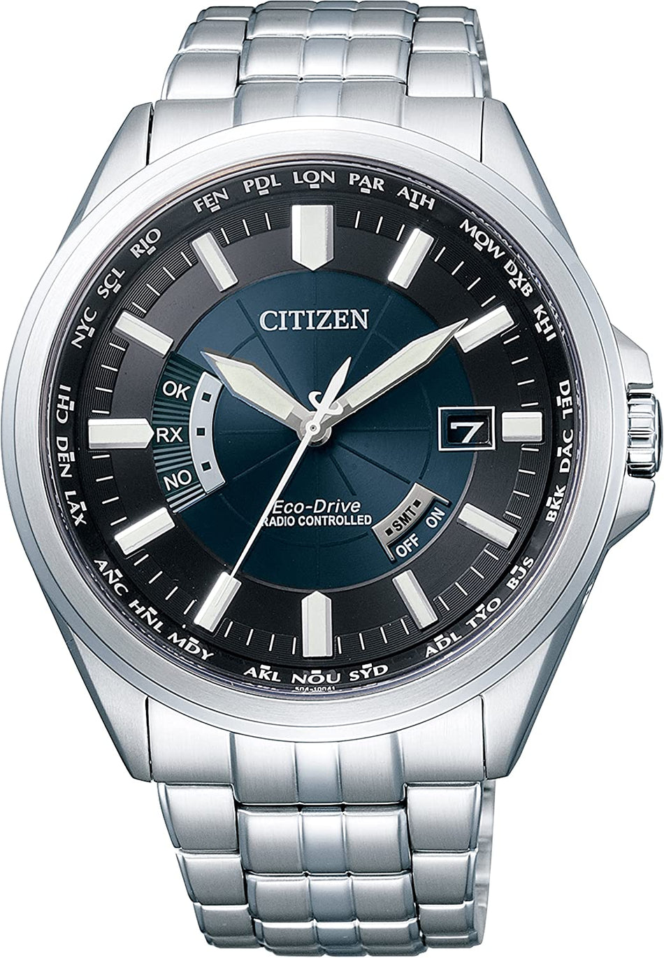 CITIZEN CB0011-69L Wrist watch Eco Drive Black SS Analog Men Unused