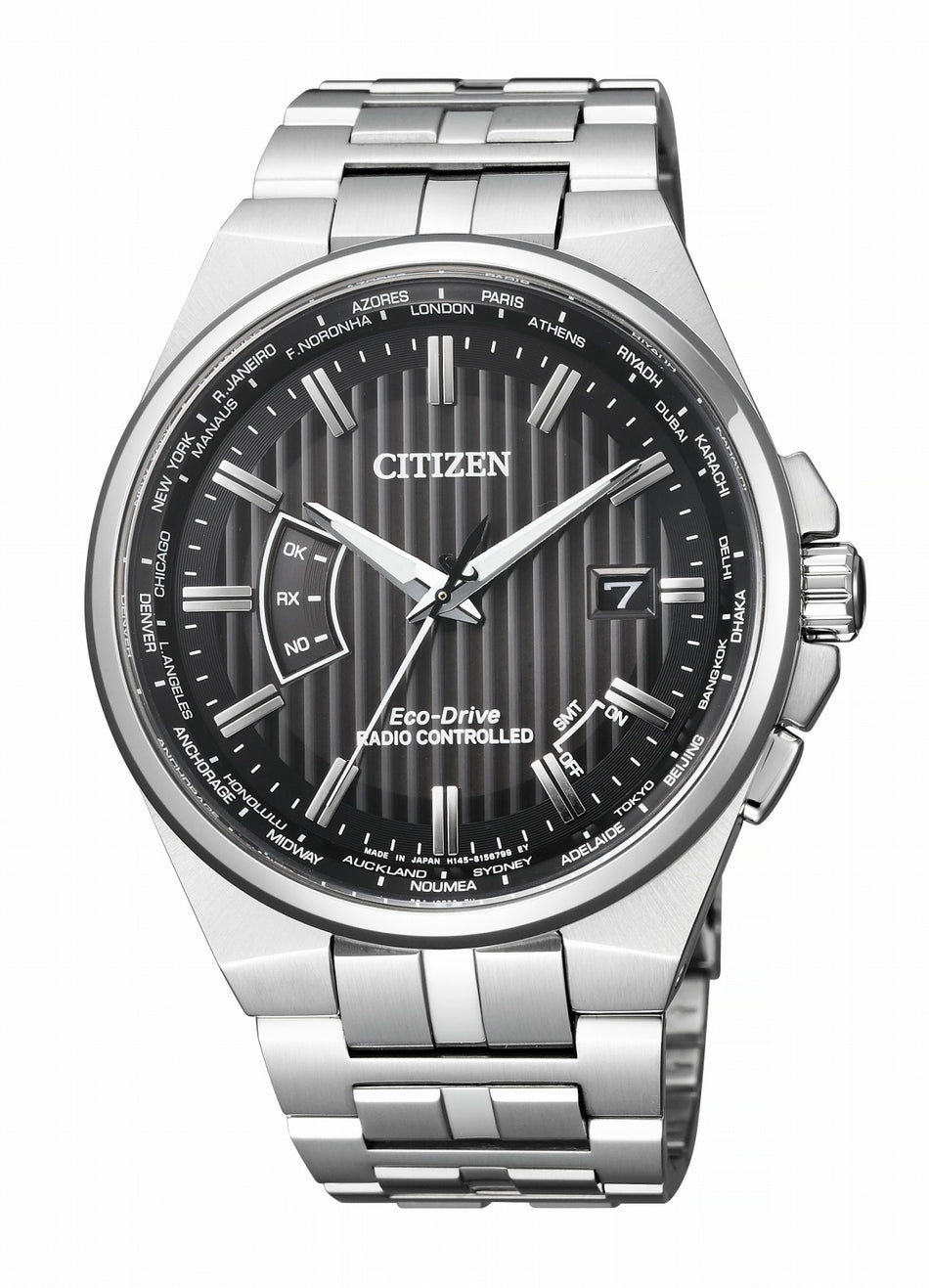 CITIZEN CB0161-82E Wrist watch COLLECTION Eco Drive Black SS Analog Men Unused