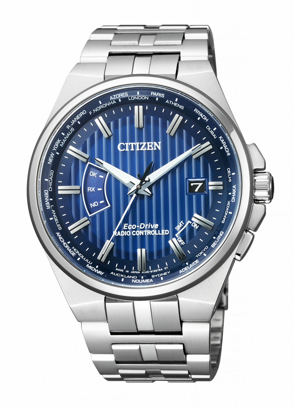 CITIZEN CB0161-82L Wrist watch COLLECTION Eco Drive Blue SS Analog Men Unused