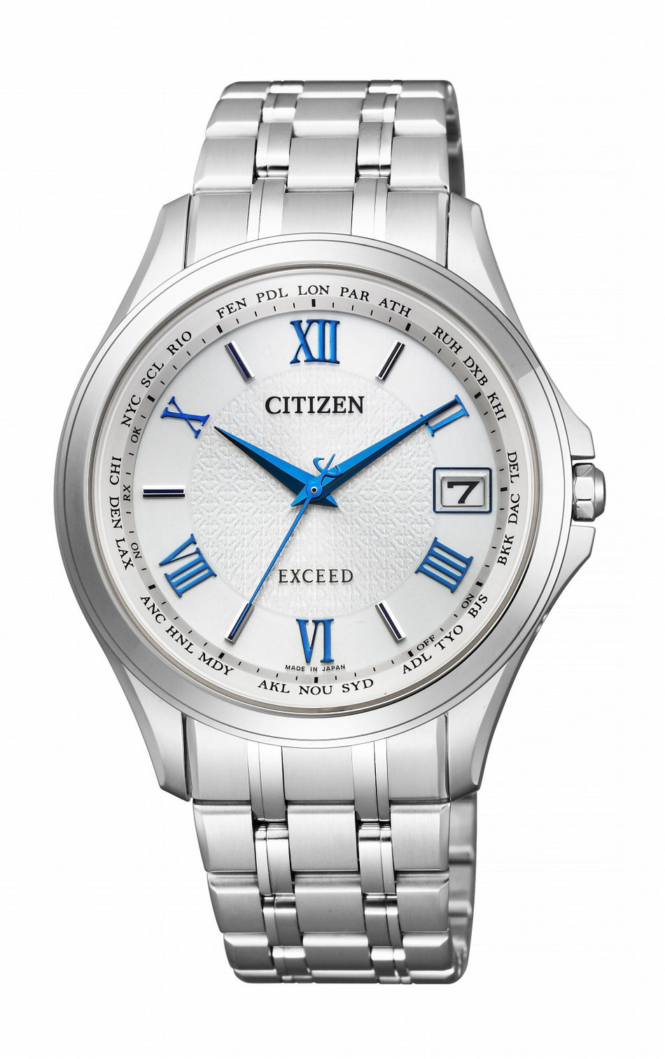 CITIZEN CB1080-52B Wrist watch EXCEED Eco Drive Silver Titanium Men Unused