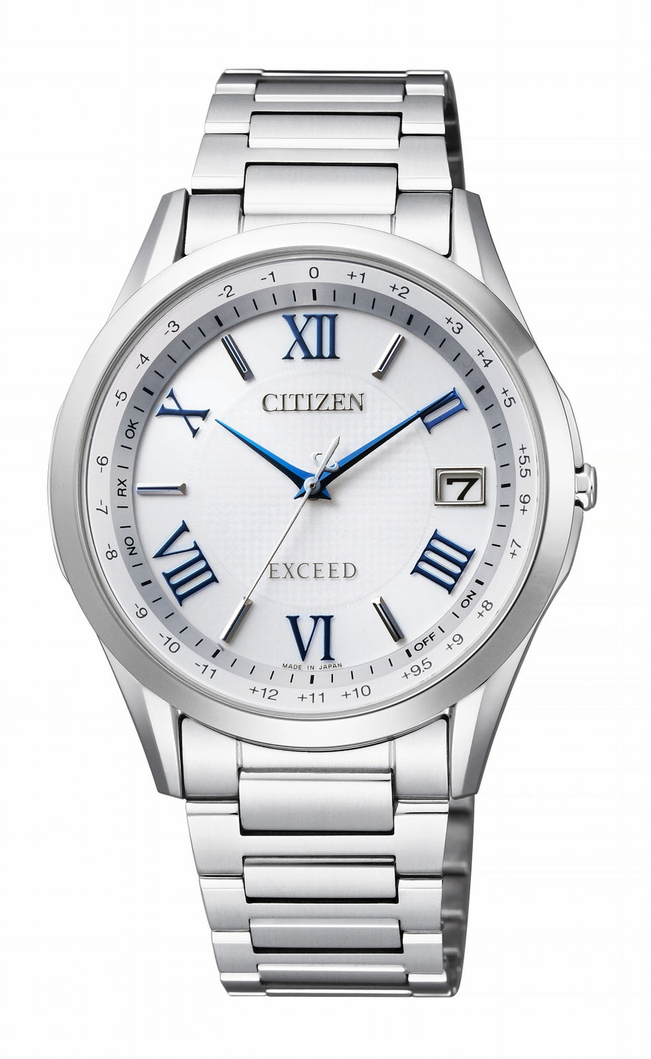 CITIZEN CB1110-61A Wrist watch EXCEED Eco Drive Silver Super Titanium Men Unused