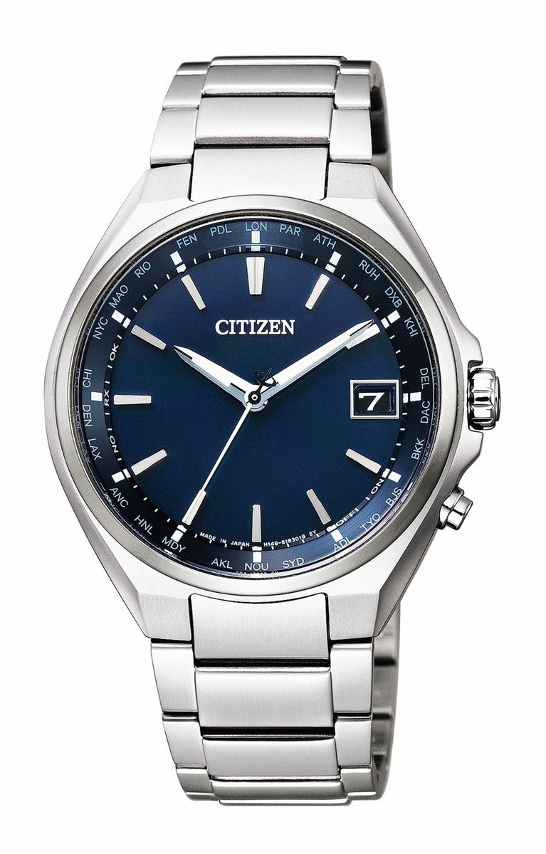 CITIZEN CB1120-50L Wrist watch ATTESA Eco Drive Blue Super Titanium Men Unused