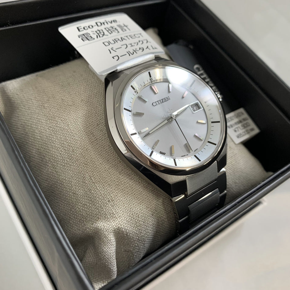 CITIZEN CB3010-57A Wrist watch ATESSA Eco Drive White Super Titanium Men Unused
