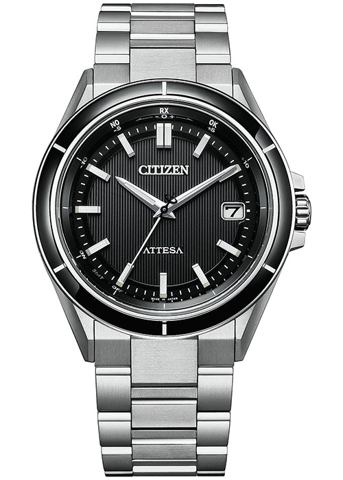 CITIZEN CB3030-76E Wrist watch ATTESA Eco Drive Black Super Titanium Men Unused