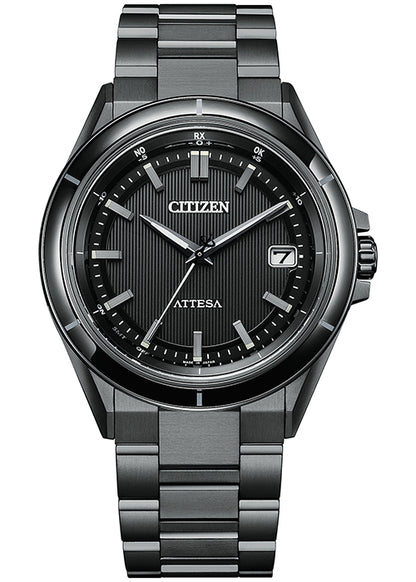 CITIZEN CB3035-72E Unused ATTESA Eco Drive Sapphire glass Black Men Wrist watch