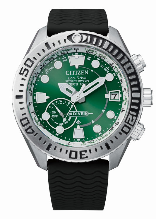 CITIZEN CC5001-00W Unused PROMASTER Eco Drive Sapphire glass green Men Watch