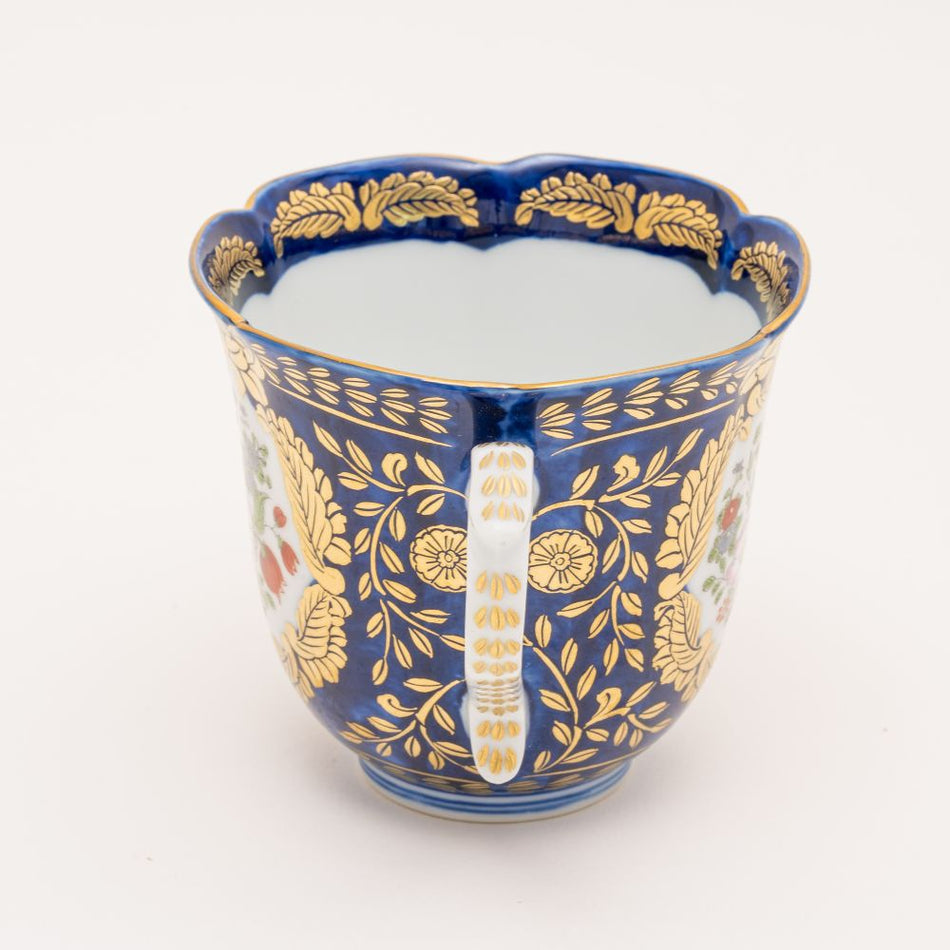 Arita ware Arita-Yaki pottery cups mugs Gold Blue White Red made in JAPAN 170g