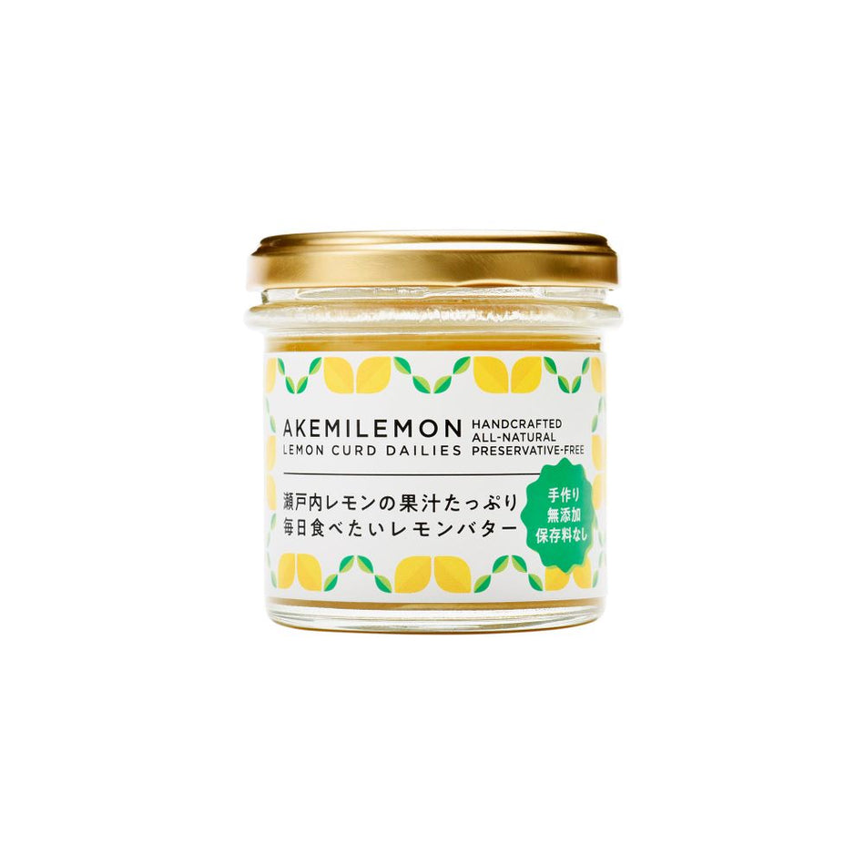 AKEMILEMON LEMON CURD 120g sweet fruit jam fruit spreads butter JAPAN bundle