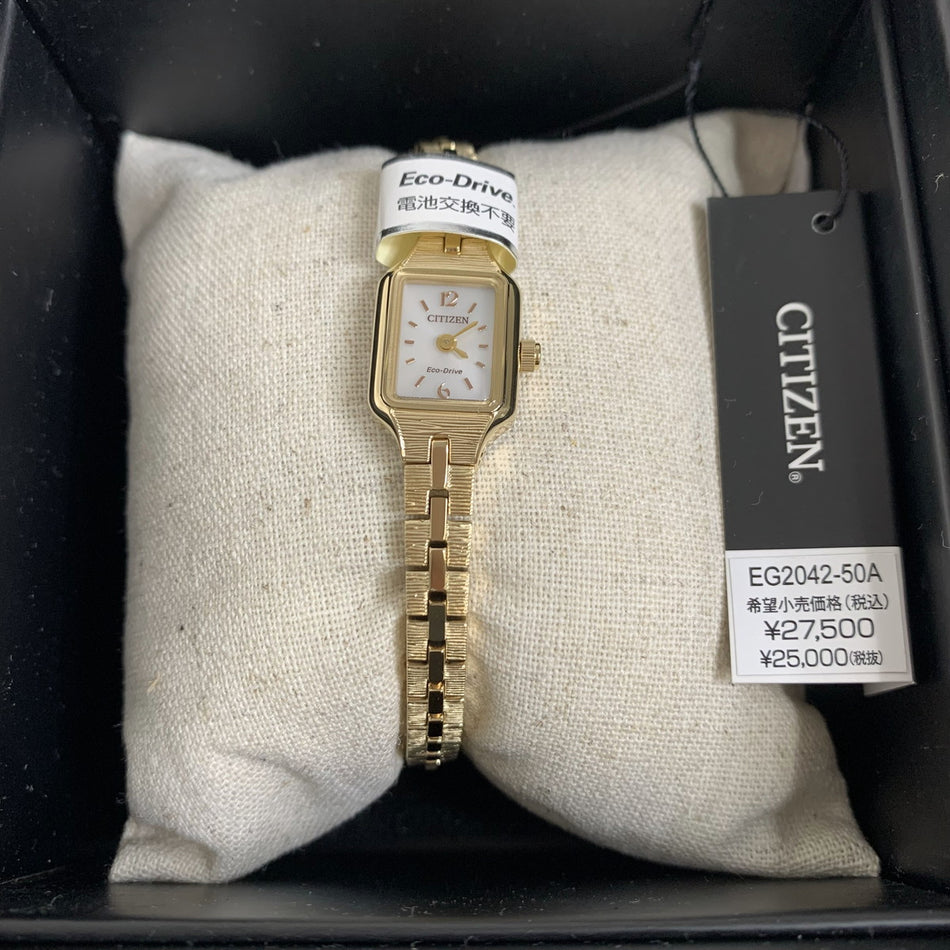 CITIZEN EG2042-50A Wrist watch Kii Eco Drive Silver SS Analog Women Unused