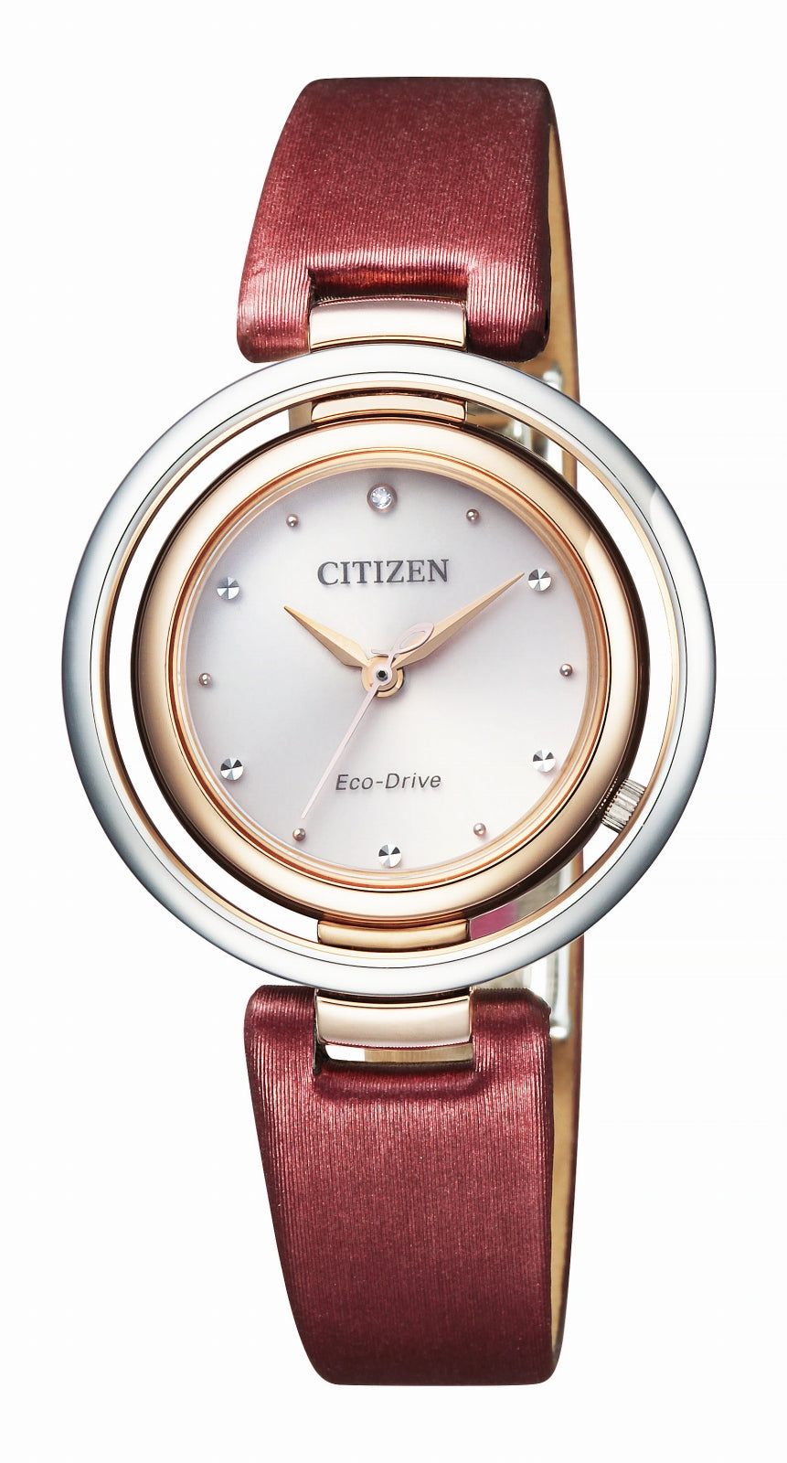 CITIZEN EM0669-21X Wrist watch L ARKLEY Eco Drive Pearl white SS Women Unused