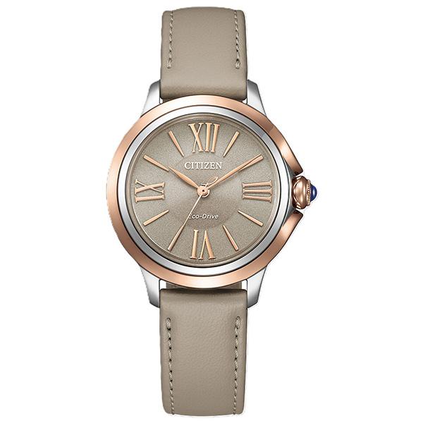 CITIZEN EM1166-01Z Wrist watch L Photovoltaic Eco Drive Gray SS Women Unused