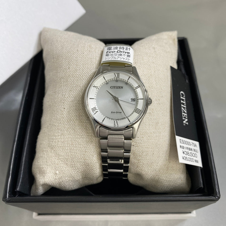 CITIZEN ES0000-79A Wrist watch COLLECTION Eco Drive Silver SS Women Unused