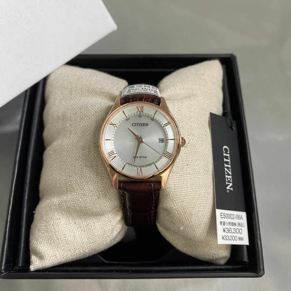 CITIZEN ES0002-06A Wrist watch COLLECTION Eco Drive Silver SS Women Unused