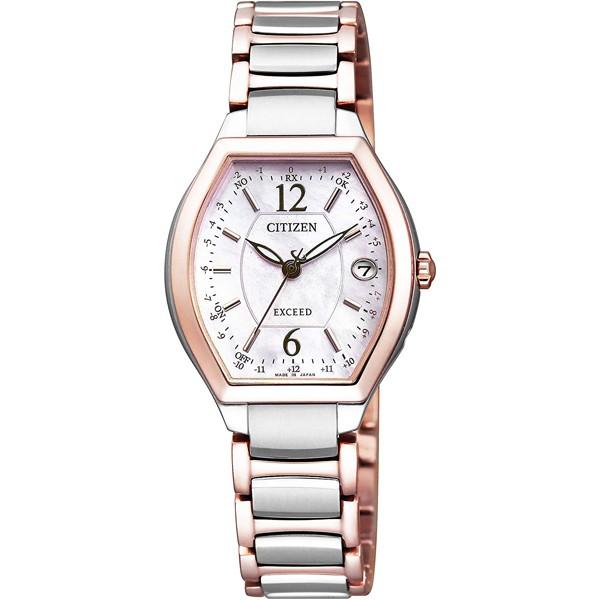 CITIZEN ES9342-50W Unused EXCEED Eco Drive Sapphire glass Women Wrist watch