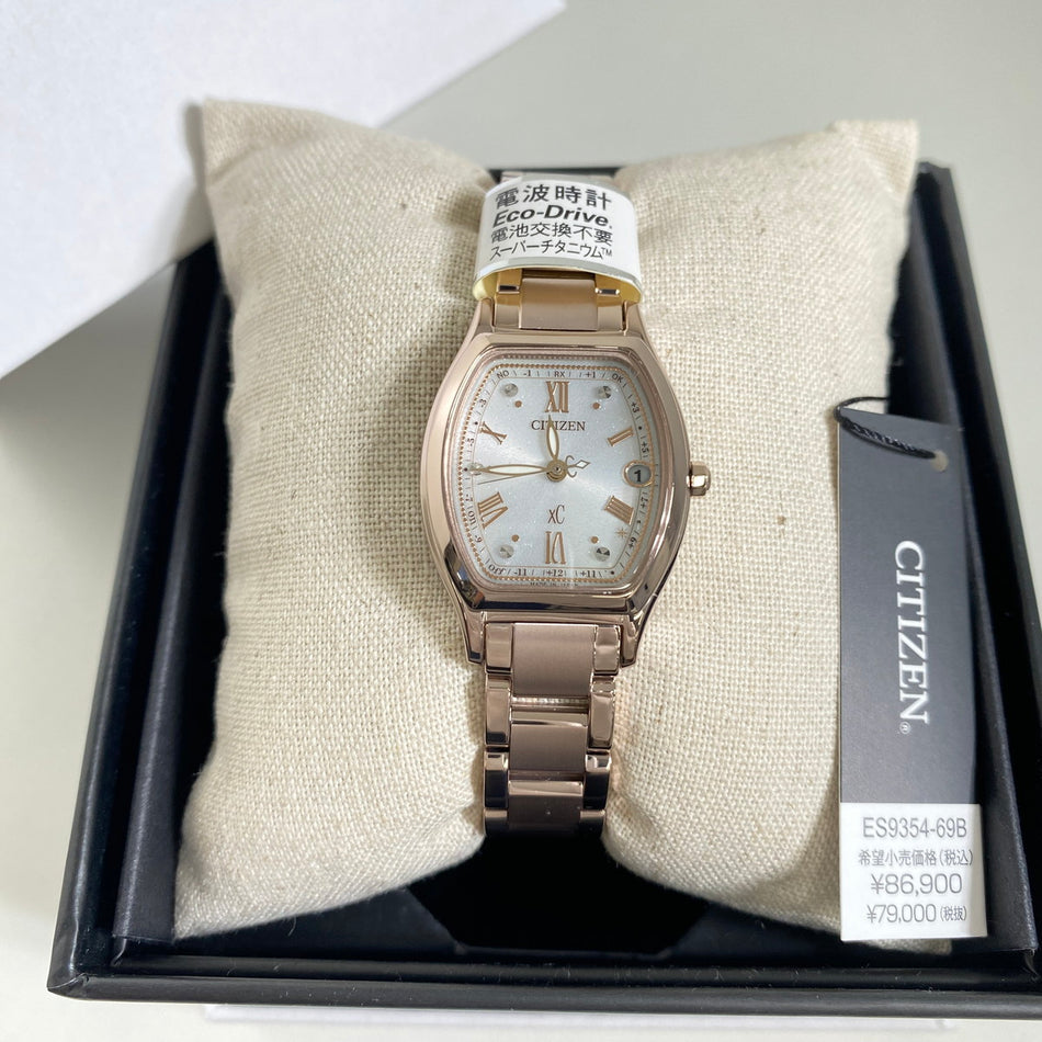 CITIZEN ES9354-69B Wrist watch XC Eco Drive Pearl WhiteTitanium Women Unused
