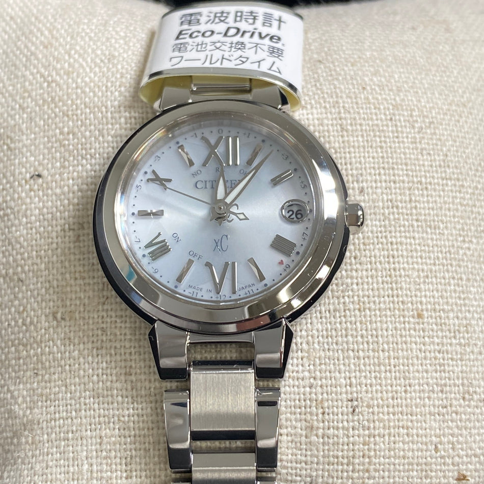 CITIZEN ES9430-54A Wrist watch XC STAINLESS STEEL Eco Drive Silver Women Unused