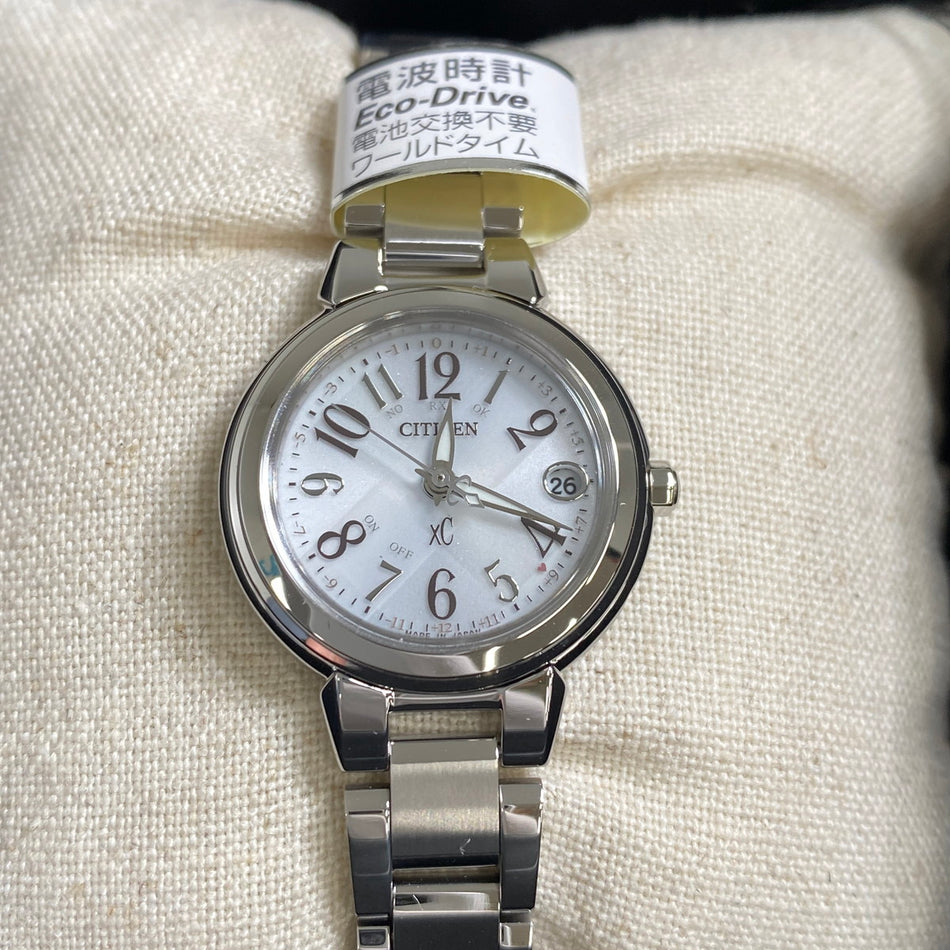 CITIZEN ES9430-54B Wrist watch XC STAINLESS STEEL Eco Drive Silver Women Unused