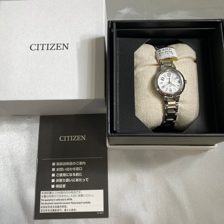 CITIZEN ES9430-54B Wrist watch XC STAINLESS STEEL Eco Drive Silver Women Unused