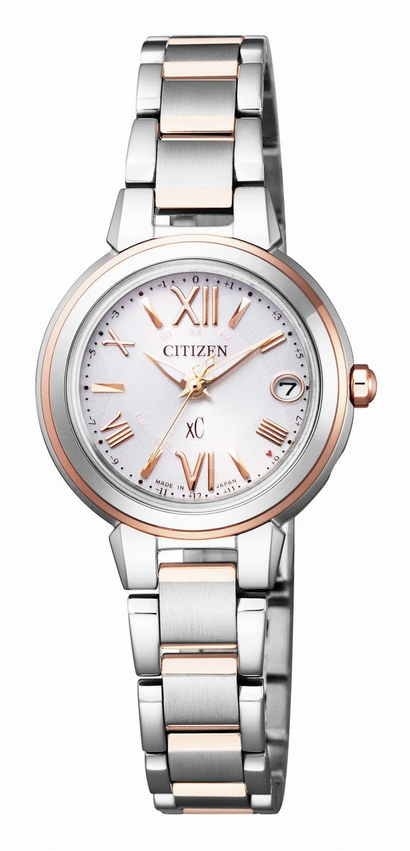 CITIZEN ES9434-53W Wrist watch XC STAINLESS STEEL Eco Drive Pink Women Unused