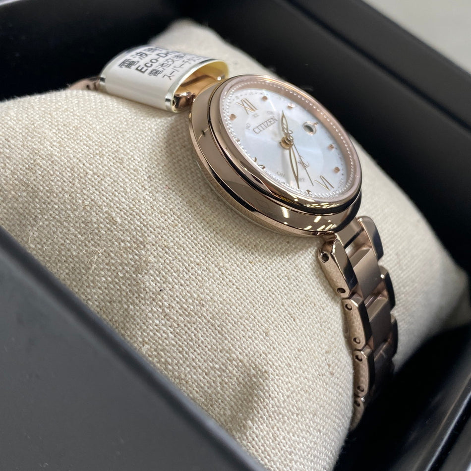 CITIZEN ES9464-52A Wrist watch XC mizu Eco Drive Silver Titanium Women Unused