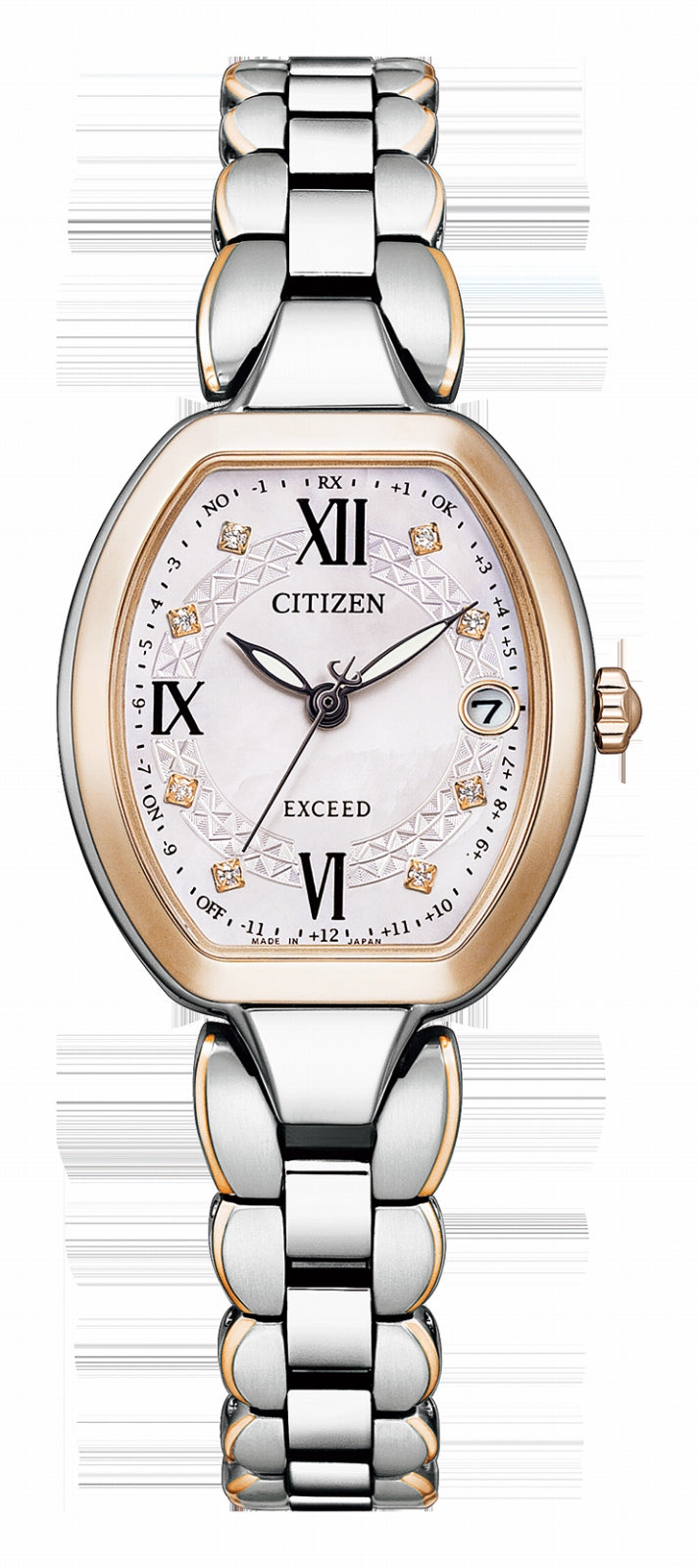 CITIZEN ES9484-55W Wrist watch EXCEED Eco Drive Pink Super Titanium Women Unused
