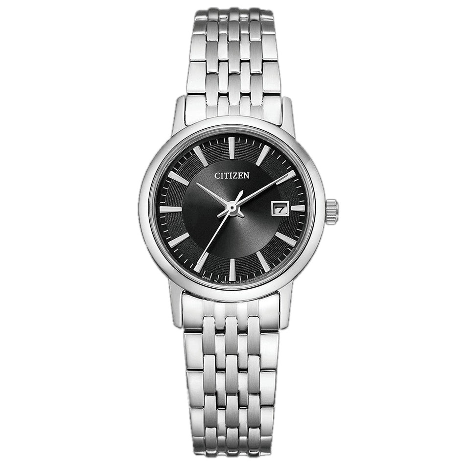 CITIZEN EW1580-50G Wrist watch Eco Drive Black SS Analog Women Unused
