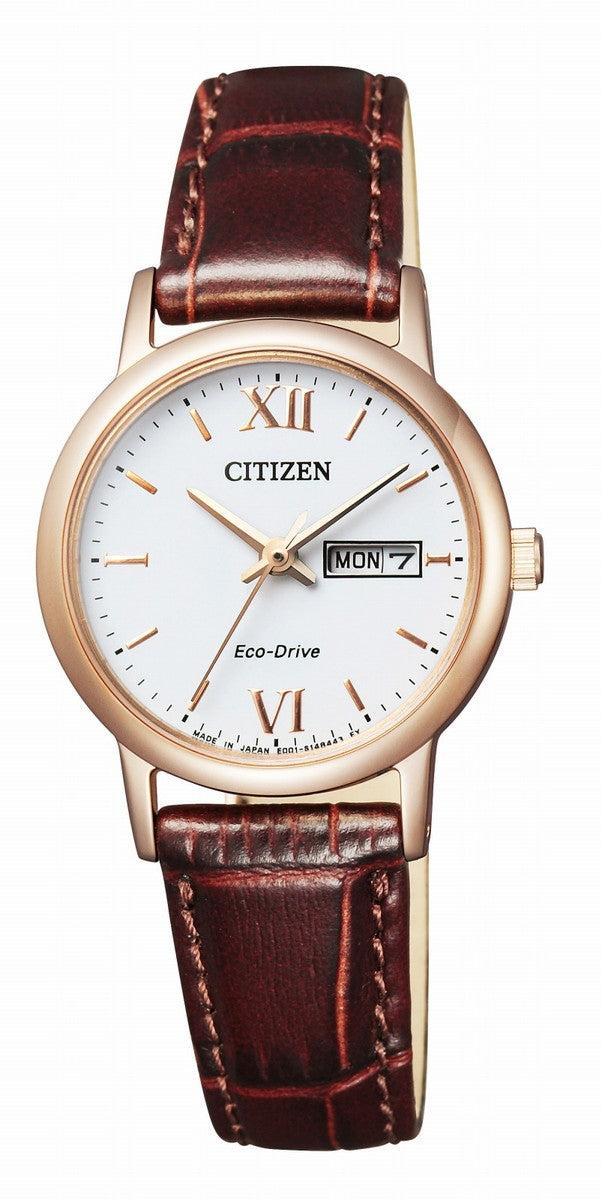 CITIZEN EW3252-07A Wrist watch Photovoltaic Eco Drive SS Analog Women Unused