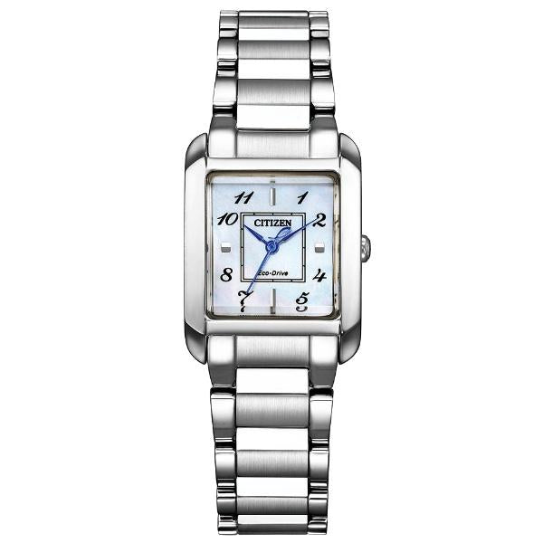 CITIZEN EW5600-87D Wrist watch L Photovoltaic Eco Drive Shell SS Women Unused