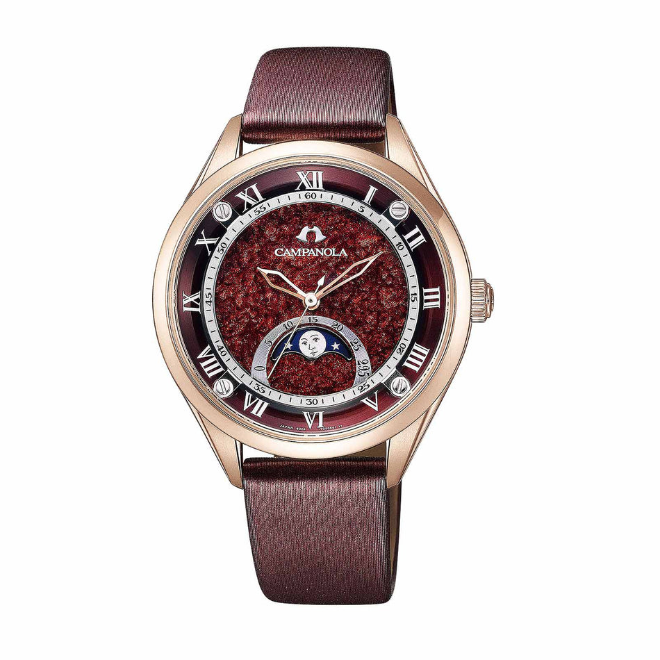 CITIZEN EZ2002-01W Wrist watch CAMPANOLA Quartz Red(lacquered) SS Women Unused