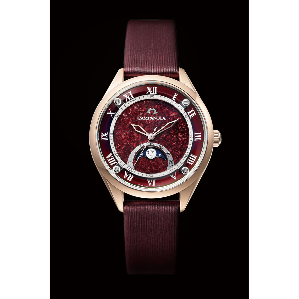 CITIZEN EZ2002-01W Wrist watch CAMPANOLA Quartz Red(lacquered) SS Women Unused