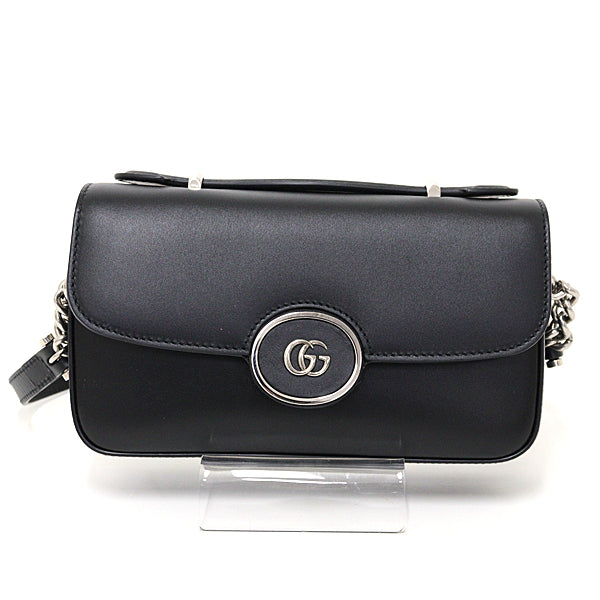 GUCCI Shoulder Bag GG logo Cross body Sling bag 739722 Leather Women