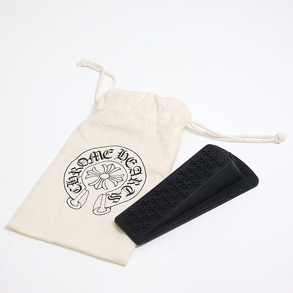 CHROME HEARTS Door stopper Rubber CH Cross Rubber Black