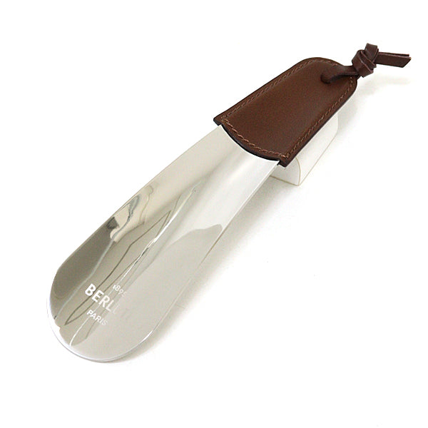 Berluti Door stopper, shoes, entrance accessories Shoehorn metal Silver Brown