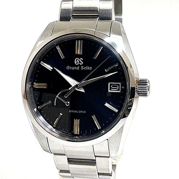 SEIKO SBGA439 Grand Seiko GS Men's Wrist watch Spring Drive Silver/Blue-dial
