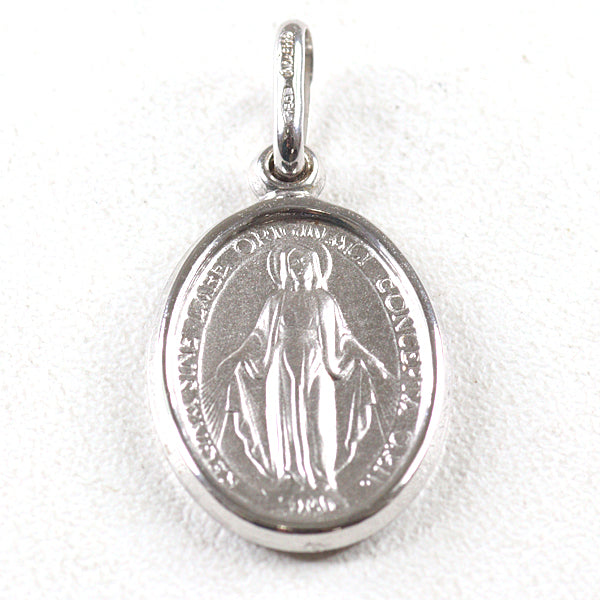 UNOAERRE Pendant top Fine Jewelry Virgin Mary K18 White Gold K18WG 1.0g Women