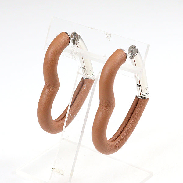 HERMES Ladies Earring Au Coeur du Faubourg H500243FK37 Vau & Swift Women Gold