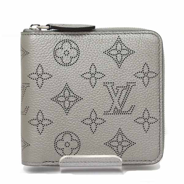 LOUIS VUITTON wallet Zippy Compact Wallet M81653 Monogram Mahina leather Women